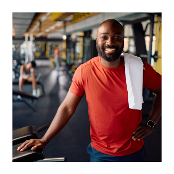 Image of a person in the gym